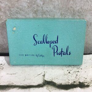 Scalloped Postals Fine Writing By Corklyn Personal Mailing Card 30+